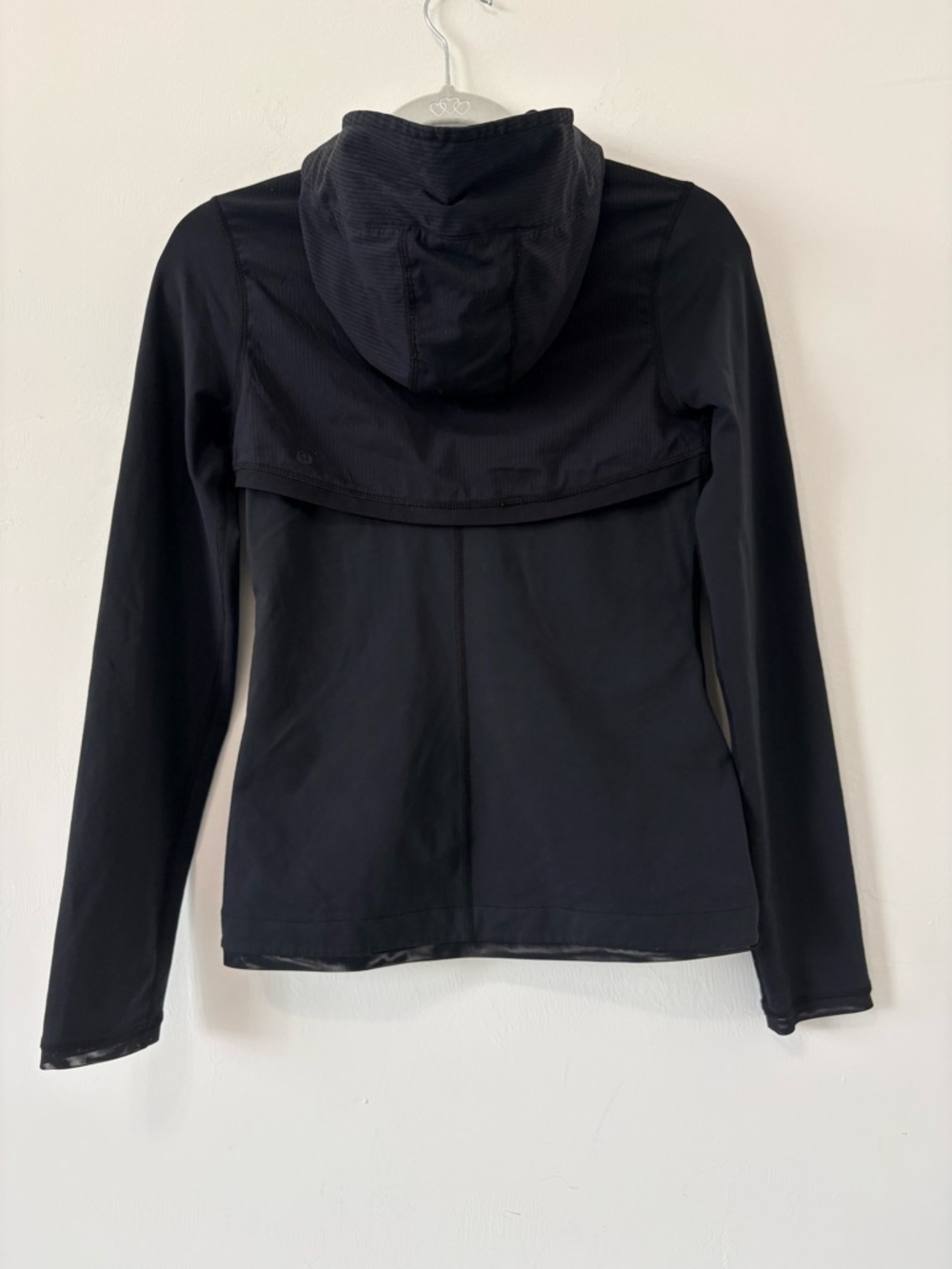 Lululemon Vintage Get Ready Jacket Hooded Full Zip Sz 2 Black EUC - Picture 6 of 10